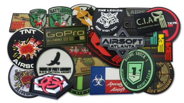 Customized Embroidered Patches for Teams, Companies and other Groups (Qty:  50 Patches), Airsoft Guns, Custom Work & Services -  Airsoft  Superstore