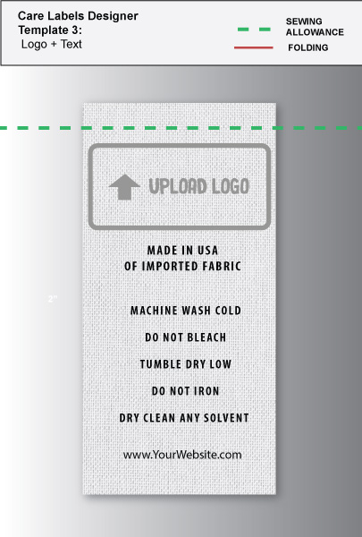 How to Read a Clothing Label - Fabric Care