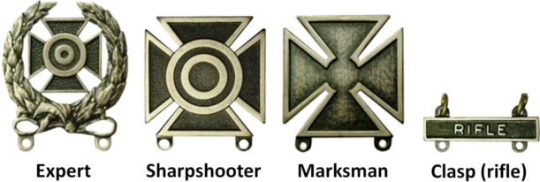 10 Types of Marksmanship Badges ⋆ Sienna Pacific