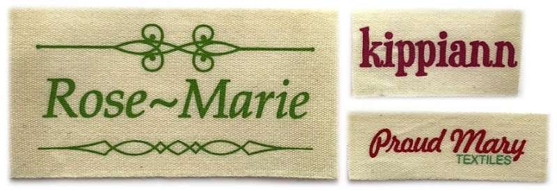 Personalized Clothing Labels - Cotton Fabric Sew in Labels Sew on Labels  Custom Cloth Tags for Clothes Fold Over Cloth Labels for Handmade