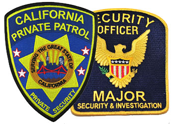 Security Officer Patch Embroidered Patches by Ivamis Patches, Security Patch  