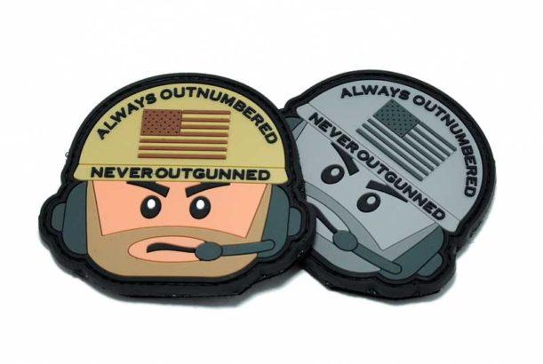 Tactical Patch Military, Embroidered Pvc Patch