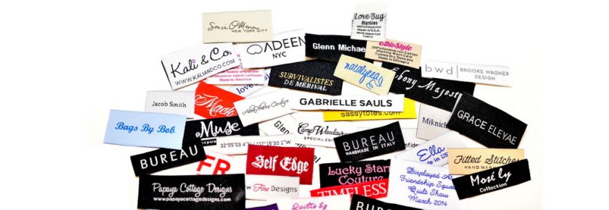 1000 Pieces Custom Logo Labels / Brand Labels, Personalized Name